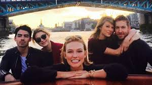 What insight does she give on her relationship in the new album? Taylor Swift Calvin Harris Get Cozy On A Boat W Joe Jonas Gigi Hadid Karlie Kloss Youtube