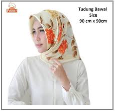 Tudung bawal satin hijab square plain satin bawal travel 90*90cm(35inch*35inch). Muslimah Printed Satin Tudung Bawal 90 Cm X 90 Cm