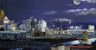 Cincinnati Cincinnati Skyline Cincinnati Kentucky Usa Cities