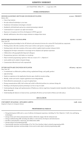 Java / jee developer resume examples & samples. Software Engineer Developer Resume Sample Mintresume