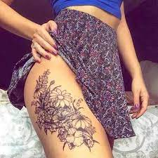 Best Locations For Small Tattoo Designs Tattoos For Women Thigh Tattoo Upper Leg Tattoos Thigh Tattoo Placements