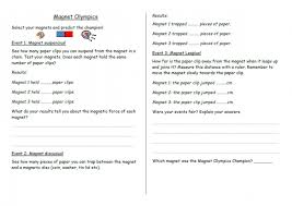 Free printable grammar and vocabulary worksheets, tests, games, videos, books for esl students. Magnet Olympics Physics Worksheet For Year 3 Science Teachwire Teaching Resource