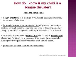 Tongue Thrust Part 2 Prevention Communication Station Tongue Thrust Tongue Speech And Language