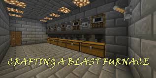 Using a blast furnace is more or less the same as using a regular furnace. Blast Furnace Recipe How To Make A Blast Furnace In Minecraft Playerzon Blog