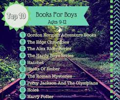 Lifelong Learning Top 10 Books For Boys Ages 9 12 Books For Boys Books Chapter Books