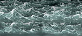 Now paint the sky in gray and paint the rock in shades of black and gray. Making A Realistic Sea Wave Sea Waves Waves Waves Drawing