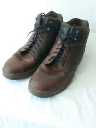 Details About Roper Horseshoes Boots Mens Size 7 Leather Lace Up Work Shoe