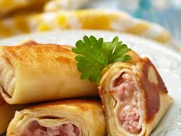 Crepes Roulees Jambon Bechamel Recette En 2020 Roule Jambon Bechamel Recettes De Cuisine