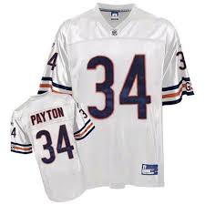 Hot 34 Premier Walter Payton White Reebok Nfl Road Mens