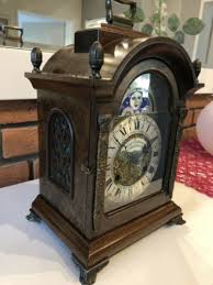 Mantel clocks on sale at simply mantel clocks. A Magnificent Old Original Dutch Mantel Shelf Clock With Mechanical Moonphase