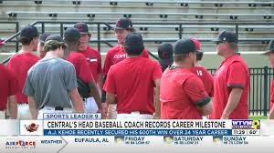 Central’s A.J. Kehoe celebrates 600th career win