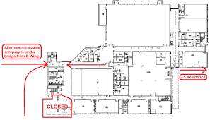 Sheridan Davis Campus Map C Wing Front Entrance Closed @ Davis Campus | Notices At Sheridan