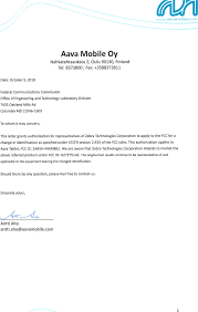 A cover letter can also help you make a generic resume appear more tailored for t. Et51ae Tablet Cover Letter Change In Id Permission Letter Zebra Technologies