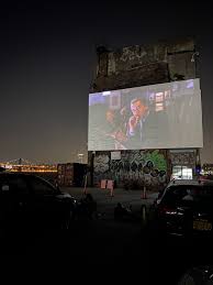 Entry gate opens 7:45pm and closes about 10 minutes after the start of the second show. Skyline Drive In Movie In Greenpoint Bk Showing Goodfellas Nyc