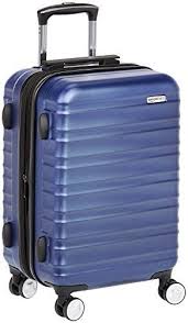 Amazonbasics Valise Rigide A Roulettes Pivotantes De Qualite Superieure Taille Cabine 50 8 Cm Valise Rigide A Roulette Valise Valise Rigide Valise A Roulette