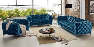 3 2 1 Sitzer Chesterfield Sofa Big Emma Samt Petrol Turkis Chesterfield Sofa Bauernhaus Wohnzimmer Dekor Chesterfield Wohnzimmer