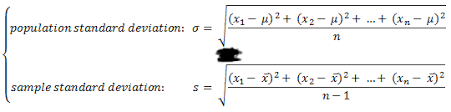 Standard Deviation And Variance In Statistics Studypug