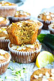 What are some lemon zucchini recipes. Healthy Lemon Zucchini Muffins Paleo Gluten Free