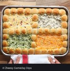 4 Cheesy Gameday Dips Http Twistedfood Co Uk 4 Cheesy Gameday Dips Twisted Recipes Recipes Gameday Dips