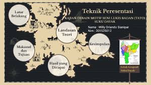 Maybe you would like to learn more about one of these? Kajian Desain Motif Seni Lukis Badan Tato Suku Dayak By Willy Willy Orlando Sianipar