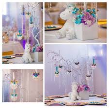 Diy disfraz de unicornio ridículamente adorable para tu perro este halloween! 101 Fiestas 15 Lindos Centros De Mesa De Unicornio