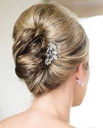 Whether you want to go with an updo, like a twisted bun or sleek ponytail, or a hairstyle that's just like your everyday look (with a little extra wow), these hairstyles are for women with short or long hair hair. Half Updos For Mother Of The Bride French Twist Hairstyles For Brides French Twis Mother Of The Groom Hairstyles Mother Of The Bride Hair French Twist Hair
