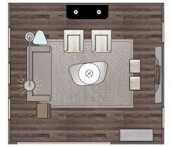 Area rug layout living room. Pick The Right Size Area Rug Dallas Texas Designer
