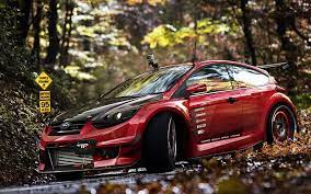 Ford Fiesta Tuning Drift Serpentine Autumn Tunned Fiesta Ford Hd Wallpaper Peakpx