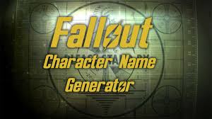 Ideal for your protagonist or characters in a long novel or epic film series. Fallout Name Generator Fallout 76 Fo4 Nerdburglars Gaming