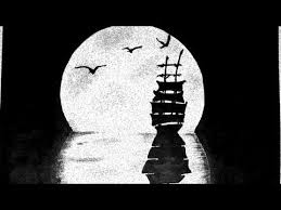 رسم إنعكاس ضوء القمر على البحر بالرصاص youtube cool pictures anime celestial bodies