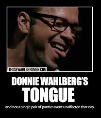 Donnie Wahlberg S Tongue Donniewahlberg Meme Donnie Wahlberg New Kids On The Block Nkotb
