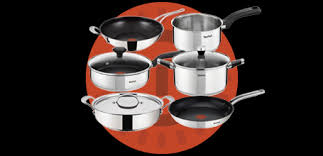 3 piece saucepan set 16/18/20cm s/steel. Stainless Steel Pans Superior Non Stick From The World No 1 In Cookware Tefal Uk