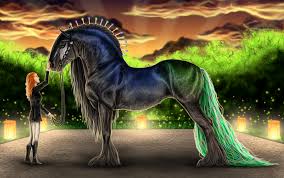 Check spelling or type a new query. Picture Perfect Peacock Horses Mythical Creatures Art Fantasy Horses