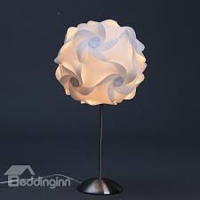 New Arrival Beautiful Round Flower Table Lamp For Room Decoration Lamp Flower Shape Decorative Table Lamps