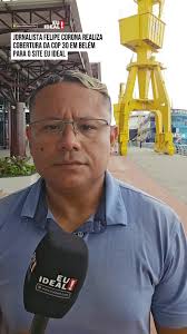 Felipe Corona cobre a COP 30 em Belém pelo Eu Ideal