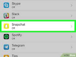 تفعيل إشعارات سناب شات wikihow