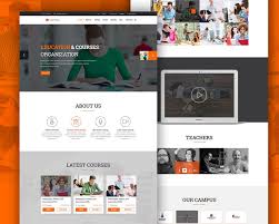 Unique Homepages Advanced Wp Lms Plugin Easy Timetable Calendar And List Of Events Education Wordpress Themes Psd Template Free Education Website Templates