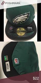 Philadelphia Eagles New Era Fitted Hat Size 7 3 4 Fitted Hats New Era Fitted Hat Sizes