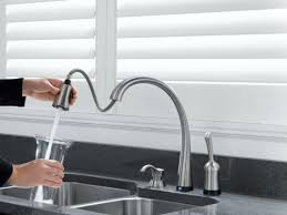 Delta touchless kitchen faucet reviews. Touch Activated Kitchen Faucet Delta Pilar Pull Down Faucet With Touch2o Technology