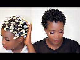 Perm Rod Set On Short 4c Natural Hair Youtube Natural Hair Styles Perm Rod Set 4c Natural Hair