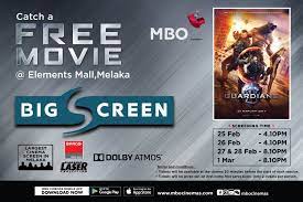 Panggung wayang element mall melaka. Mbo Cinemas Experience Big Screen Hall 1 Mbo Elements Facebook