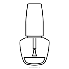100% free coloring page of fingers with nail polish. Nail Polish Coloring Page Ultra Coloring Pages