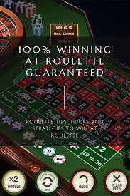 100 Winning At Roulette Guaranteed In 2020 Roulette Win Money Play Roulette