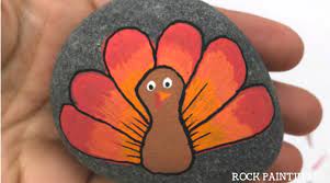 Shop the latest thanksgiving painting deals on aliexpress. How To Paint An Easy Turkey To Make A Fun Fall Painted Rock