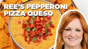 Your exclusive source for the latest the pioneer woman recipes and cooking guides. The Pioneer Woman Makes Pepperoni Pizza Queso Food Network Food Network Recipes Appetizer Recipes Pepperoni