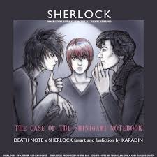 Sherlock Note But The Fanfiction Link Doesn T Work Ugh Oh My Gosh I Want To Read This Death Note Death Sherlock