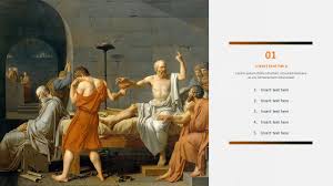 Gratis Jacques-louis David "la muerte de Sócrates" - Diseño de plantilla  gratis