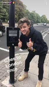 Cameron Dallas Via Snapchat