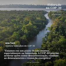 Rádio Eldorado 📻🎶 | A COP-30, Conferência das Nações Unidas sobre  Mudanças Climáticas, será realizada em 2025 em Belém, no Pará, marcando um  momento crucial... | Instagram