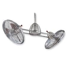 Volume lighting genevieve 3 light indoor chrome flush mount ceiling fixture with cascading spiraling twisted. Minka Aire Gyro F602 Bn Ch 42 Double Motor Ceiling Fan